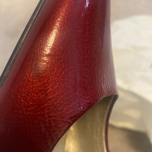 Nine West Red Heels Size 9M - Picture 8 of 9